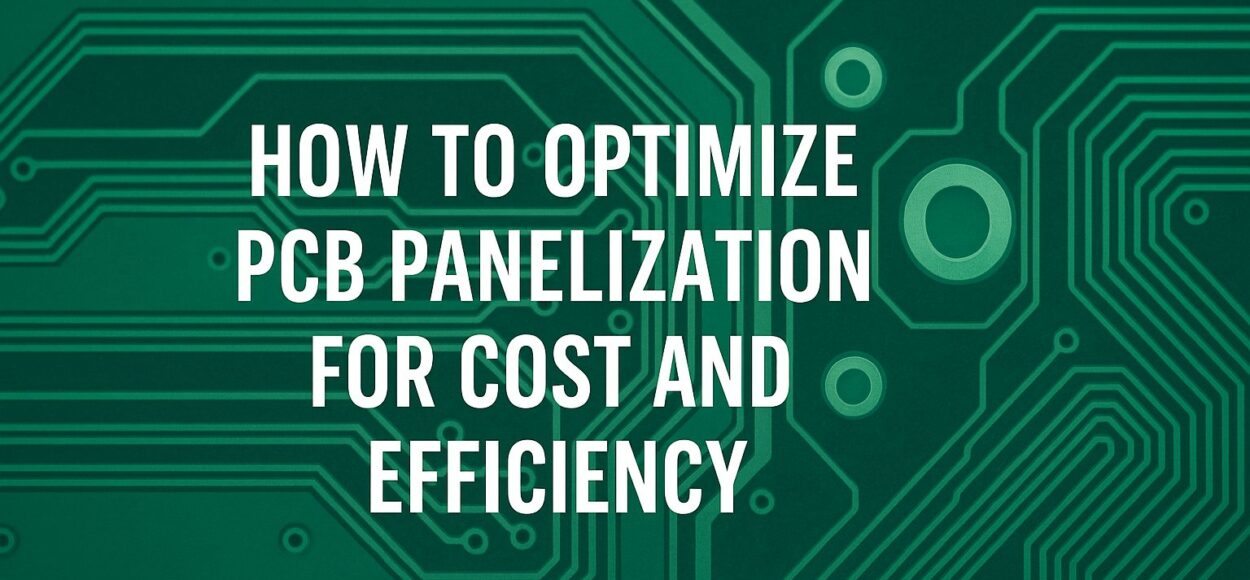 How to Optimize PCB Panelization for Cost and Efficiency