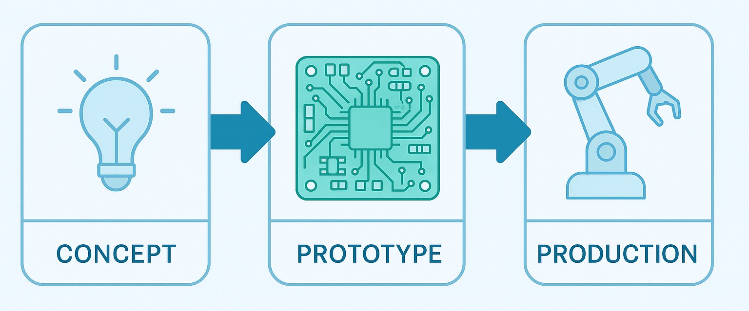 PCB prototyping process diagram