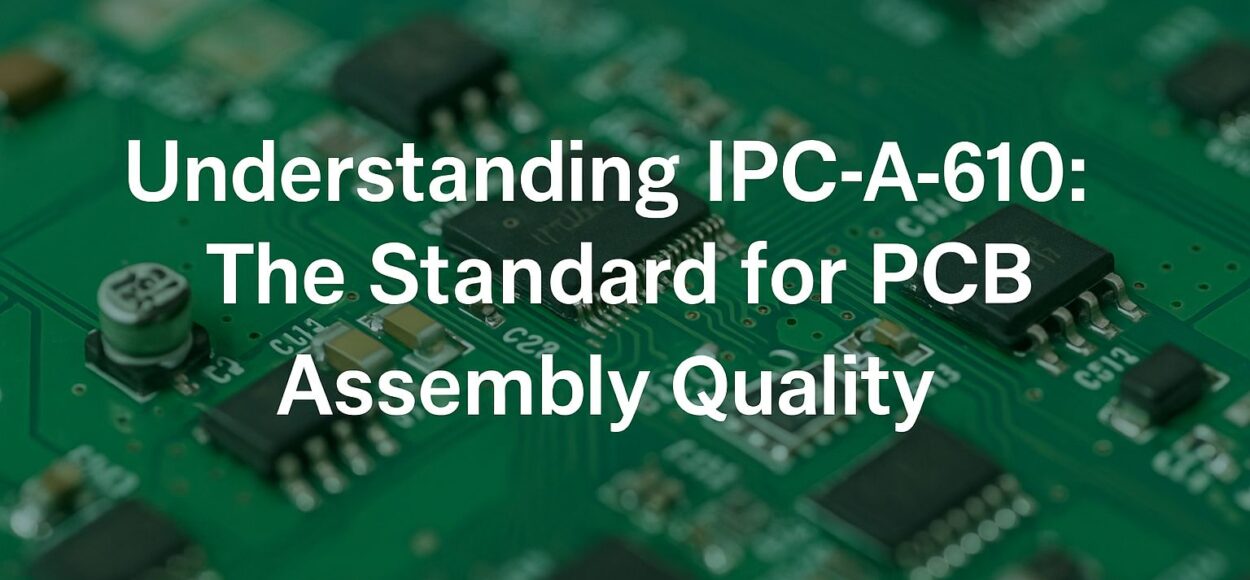 Understanding IPC-A-610 - The Standard for PCB Assembly Quality