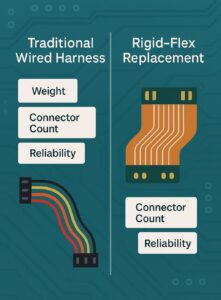 Aerospace: lighter, denser, mission-ready electronics