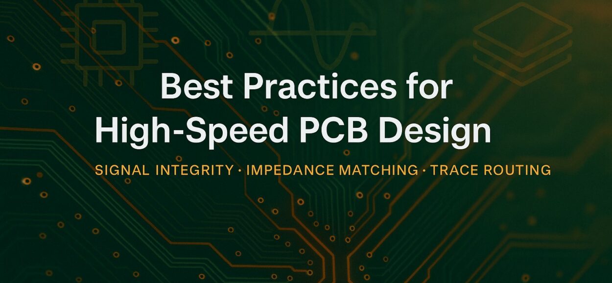 Best Practices for High-Speed PCB Design
