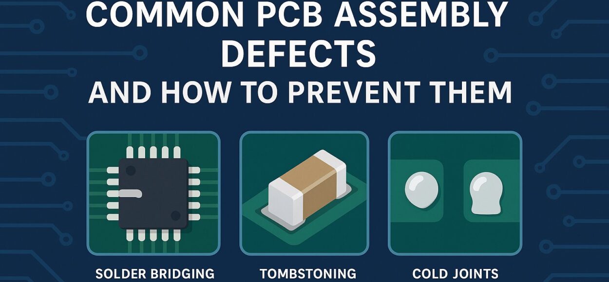 Common PCB Assembly Defects and How to Prevent Them