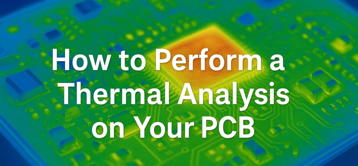 How to Perform a Thermal Analysis on Your PCB