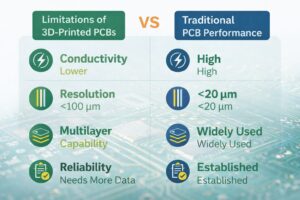 3D Printed PCBs vs Traditional PCBs