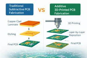Traditional vs Additive PCB Fabrication
