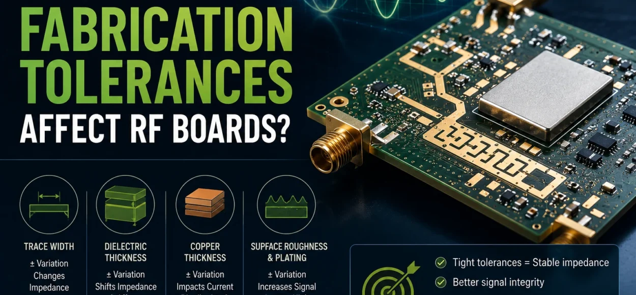 How Do Fabrication Tolerances Affect RF Boards