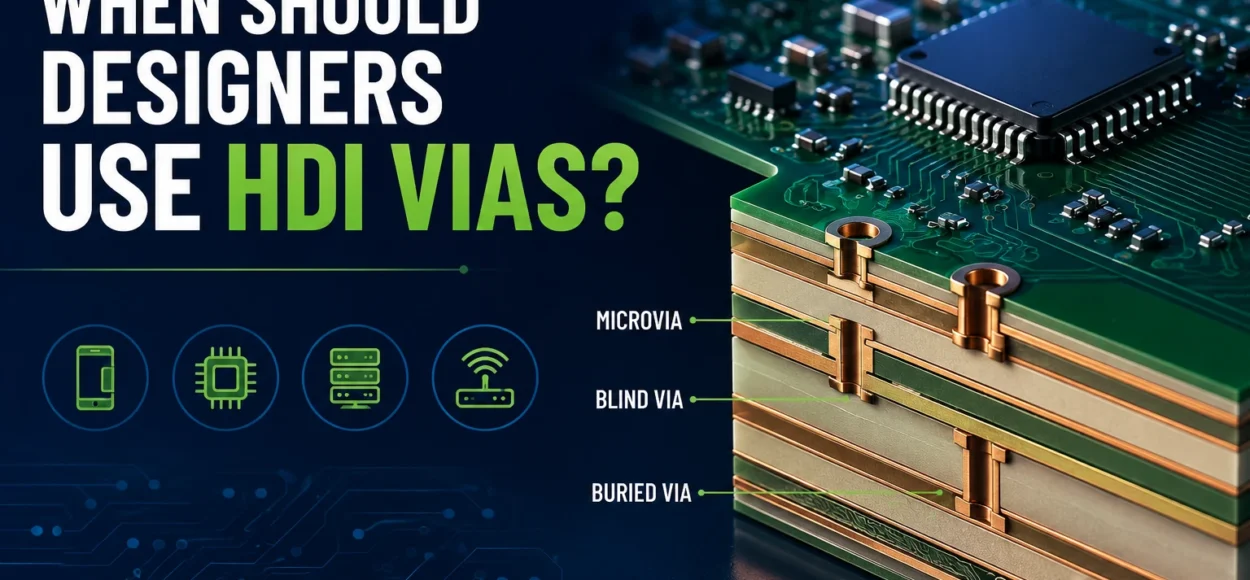 When Should Designers Use HDI Vias