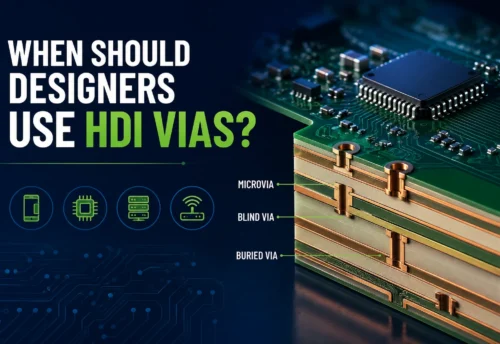 When Should Designers Use HDI Vias